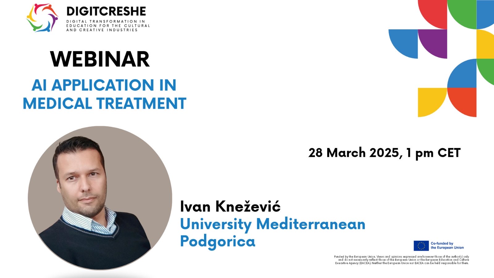 Webinar: AI Application in Medical Treatment