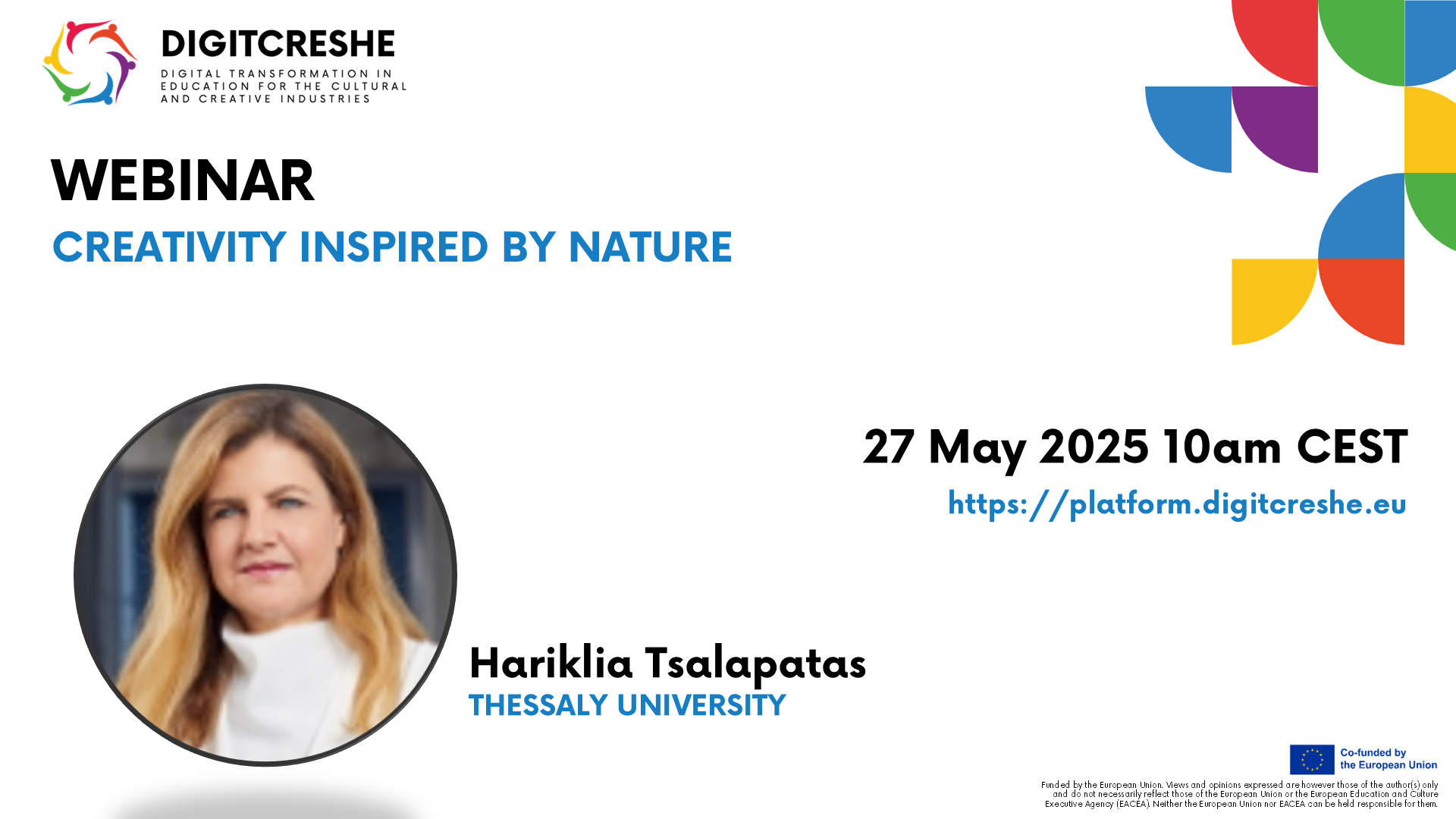 Webinar Creativity Inspired by Nature