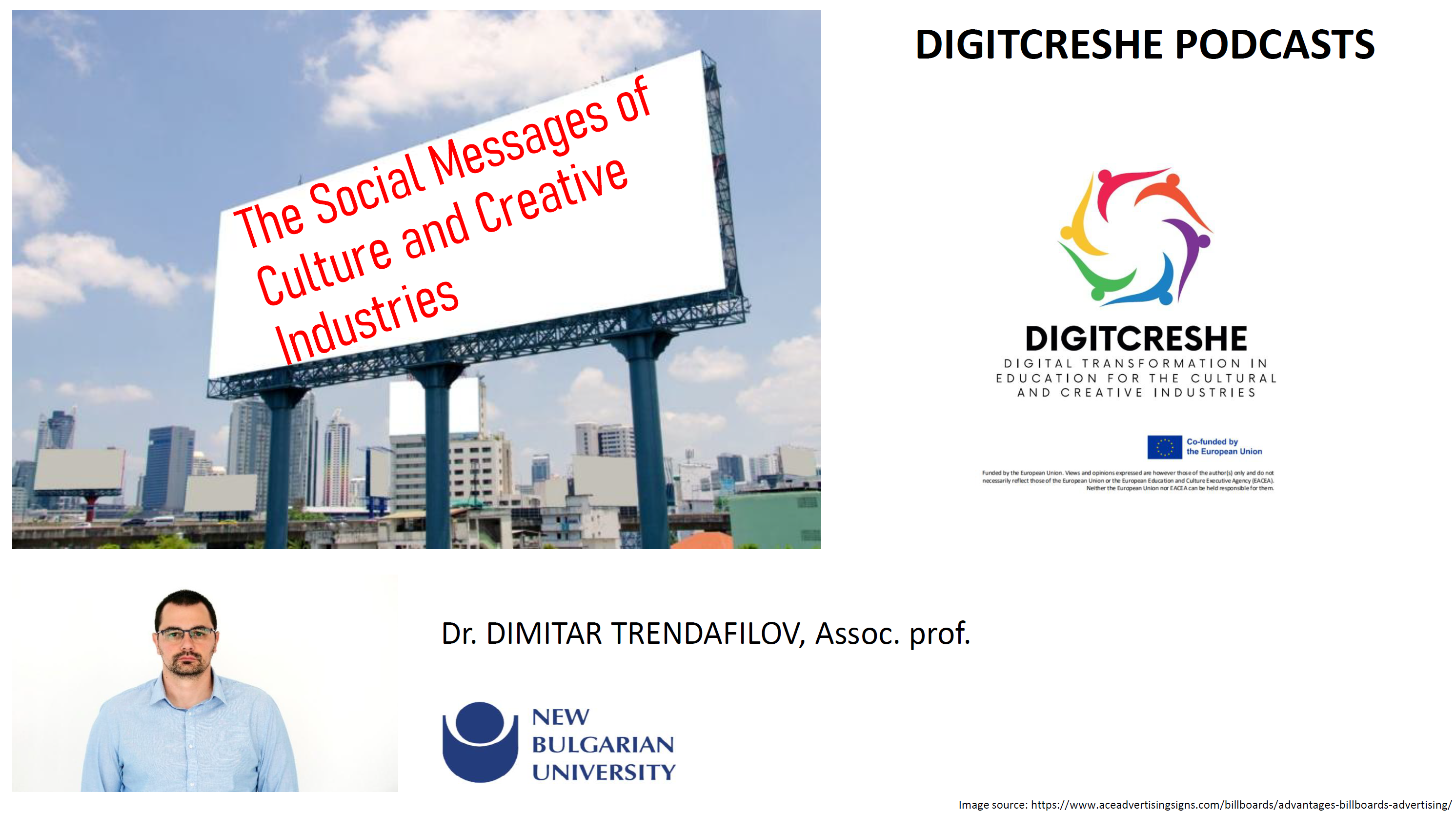 Podcast Creative Industries as Social Message Carriers